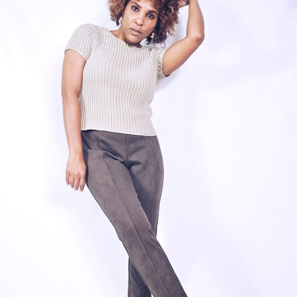 Andrew Marc Suede Pants